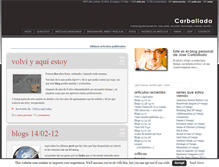 Tablet Screenshot of carballada.com